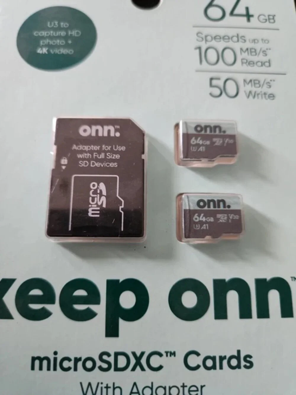 NEW MicroSDXC Cards with Adapter Smartphone Gaming Computer Camera Compatible